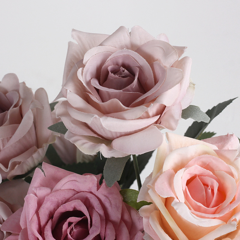 仿真玫瑰实物图