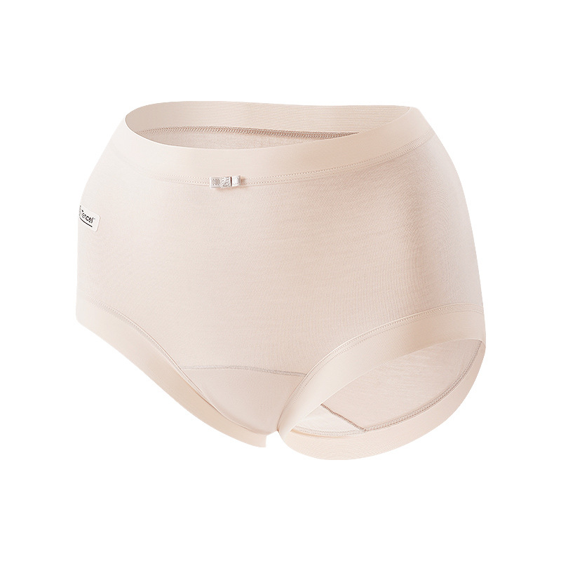 New recommendations for women's comfortable, breathable, soft and close-fitting white underwear made of pure cotton for middle-aged and elderly women Item Picture