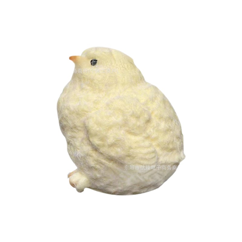 Silicone chicken simulation handcrafted chicks make loose chickens, funny and venting, the same style of plush toys as on Xiaohongshu Item Picture