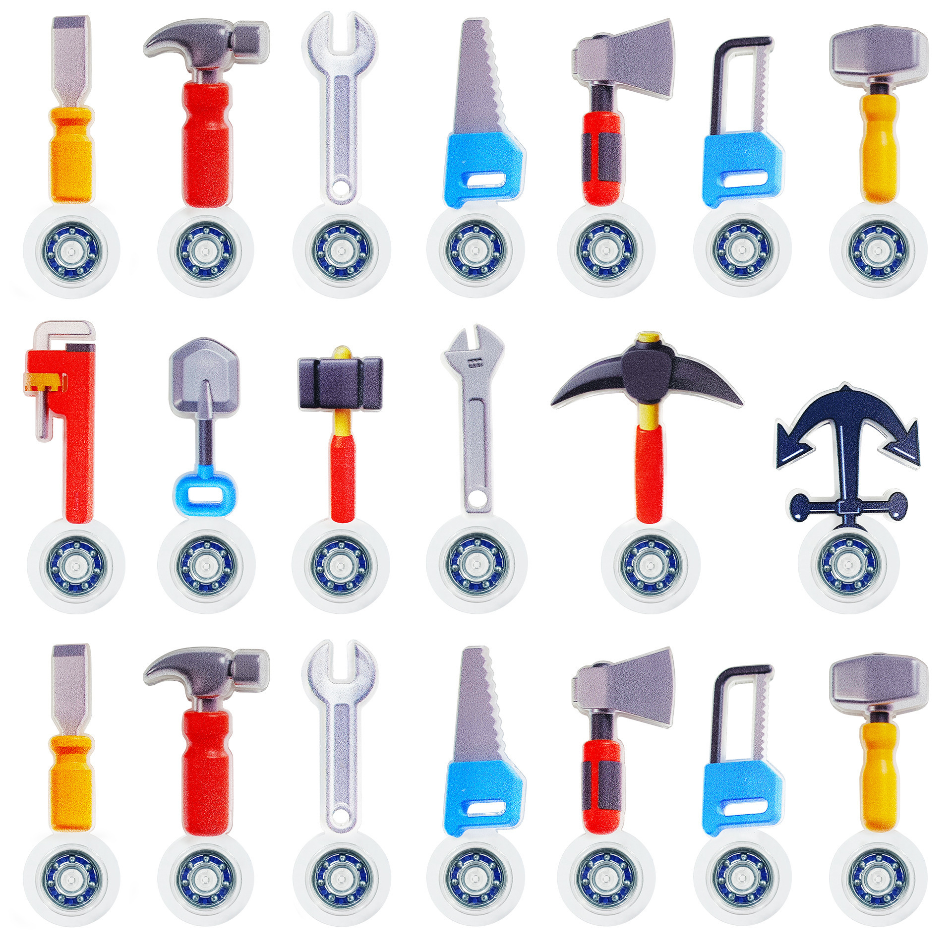 Wholesale of new cross-border creative fidget spinners, hammers, screwdrivers, wrenches, finger spinners, tools, and small gifts Item Picture
