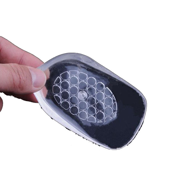 TPR almohadilla de masaje de silicona transparente para aliviar el dolor del talón almohadilla de talón amortiguador de choque comodidad media almohadilla trasera Item Picture