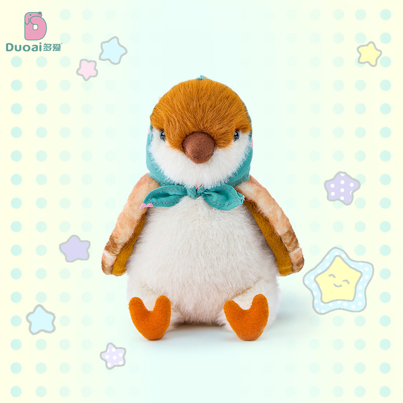 "Love genuine parrot plush toys, soft and cute bird dolls, and adorable ornaments. A unique and heartwarming gift for girls.