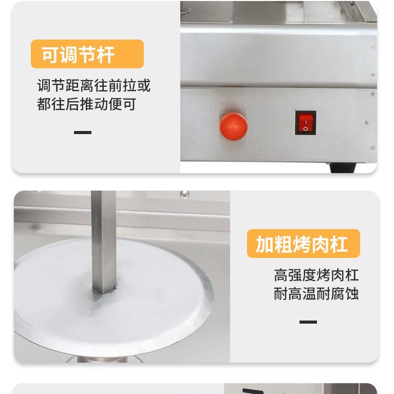 Middle Eastern-specific barbecue grills, thickened stainless steel charcoal grills, Arab barbecue grills, cross-border foreign trade export manufacturer details Picture