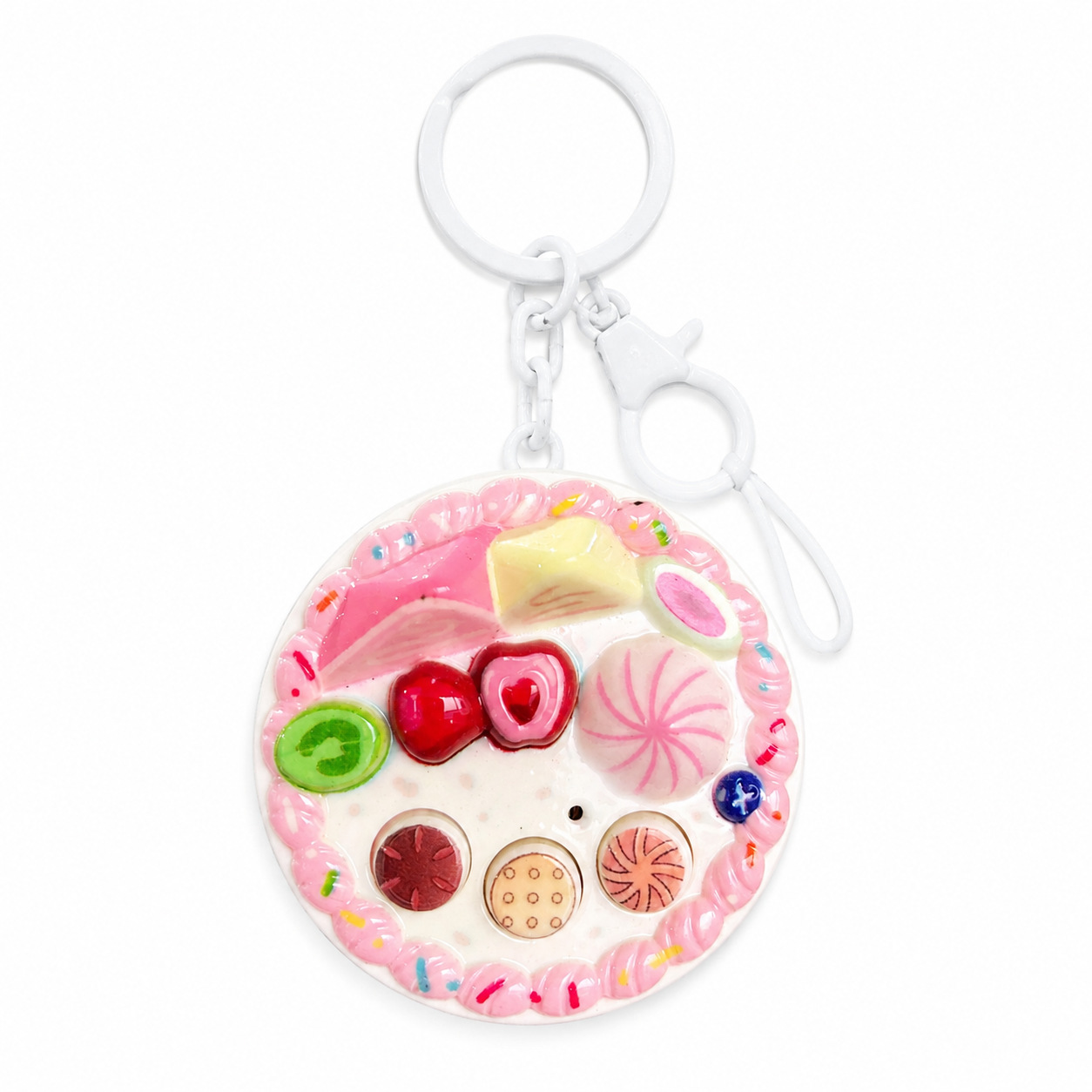 Creative mini desserts, cakes, recorded music, keychains, fun music, student bags, pendants, birthday gifts Item Picture