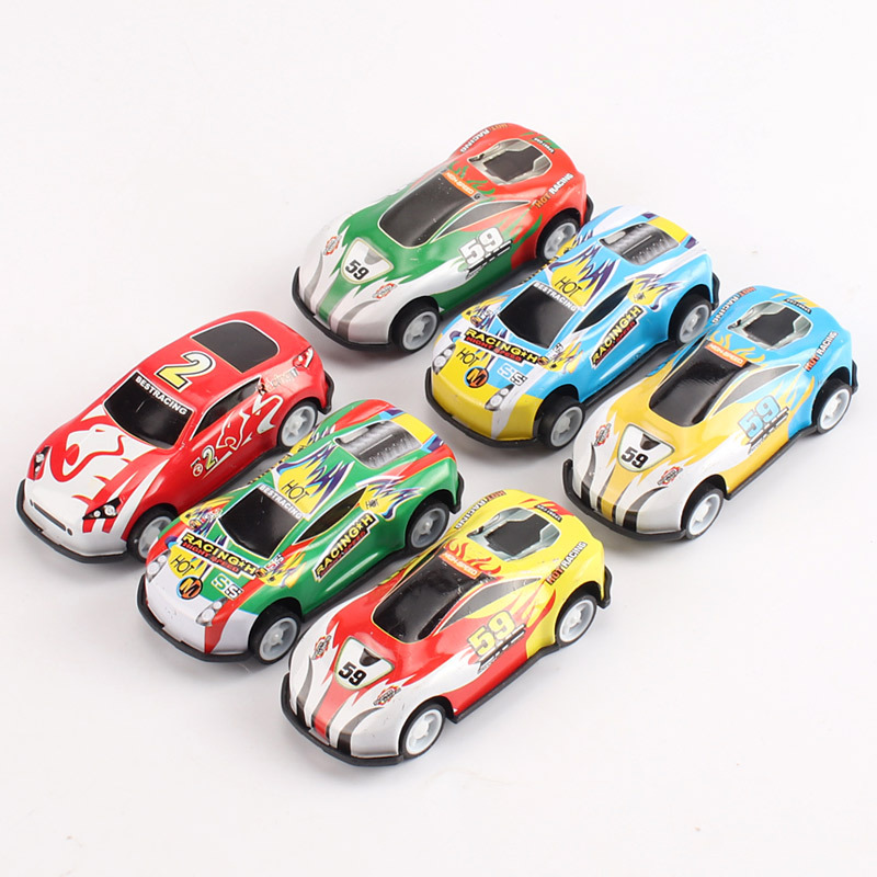 Alloy rebound car toy racing car model, children's toy car, small car detachable and disassemblable, fun racing sports experience details Picture
