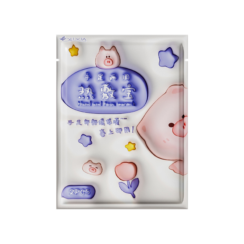 暖宫贴/暖宝宝贴卡通/暖贴/暖宝宝学生冬季可爱/膏药贴白底实物图