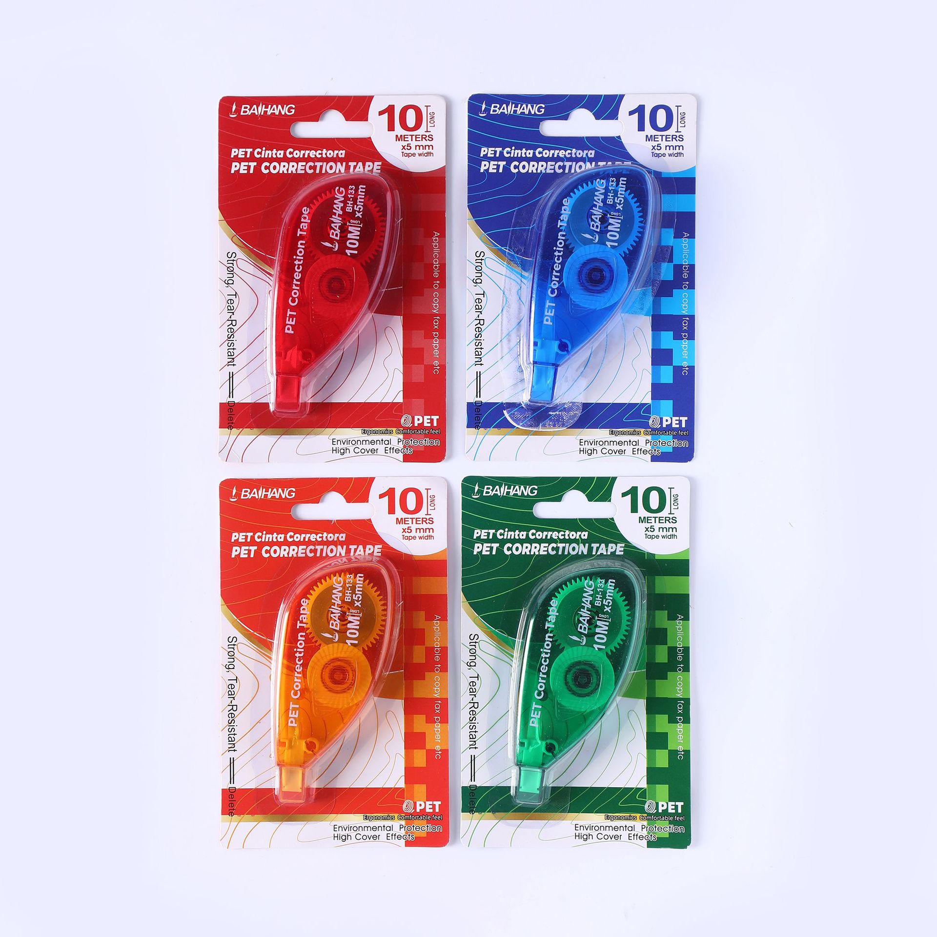 New cross-border correction tape for learning stationery, large-capacity correction tape, silent and smooth correction tape, portable error correction tape