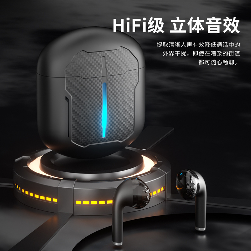 GM88 wireless Bluetooth headphones: New smart noise-cancelling, comfortable, waterproof, semi-in-ear with digital display, private mold, trendy style Application Scenario