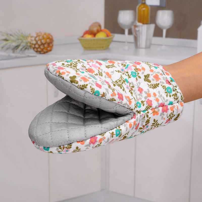 Original imported Japanese kitchen gloves and microwave heat-resistant hand covers details Picture
