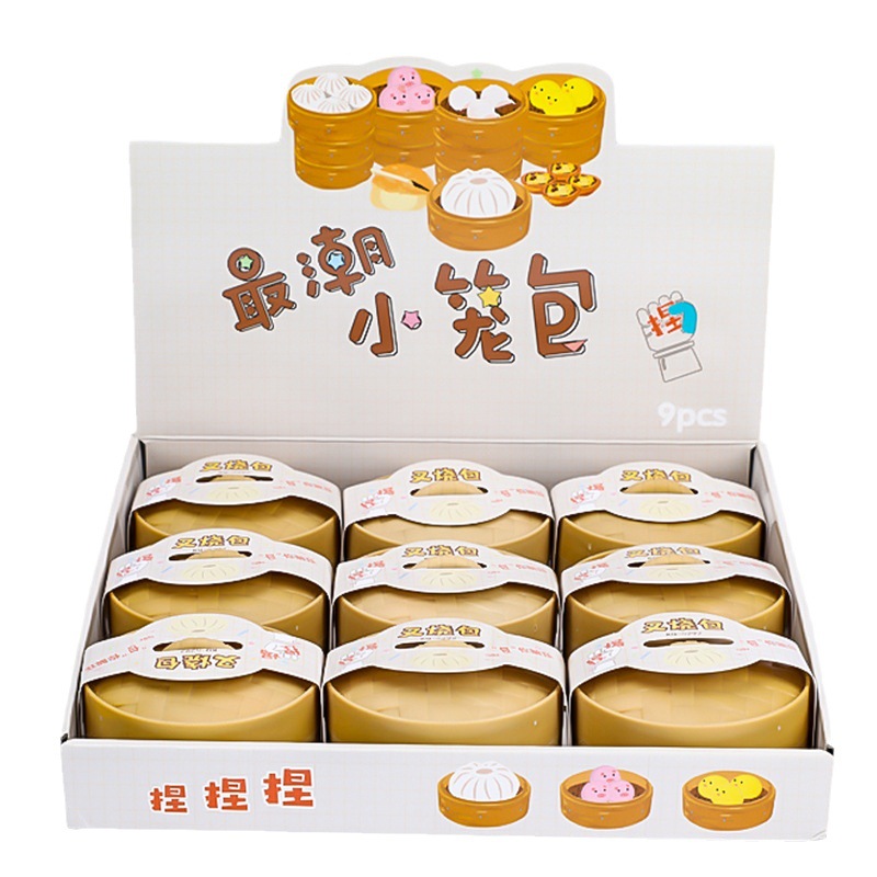 Douyin's new and unique stress-relieving buns, pranking and venting toys, stress-relieving toys, pinching fun venting tools Item Picture