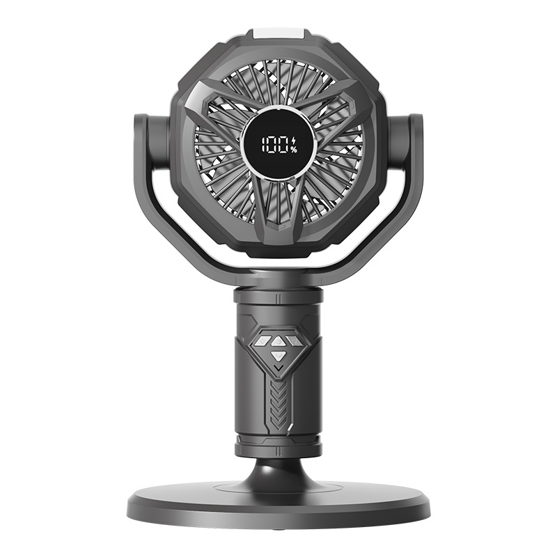 2026 Cross-border bestsellers: Black Knight USB floor Fan, Household electric Fan, turbine convection Fan, student dormitory table fan Item Picture