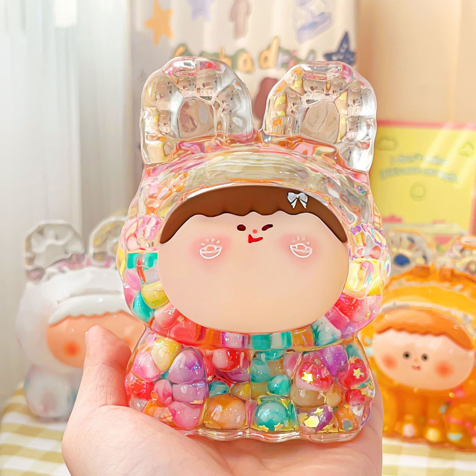 创意夜灯实物图