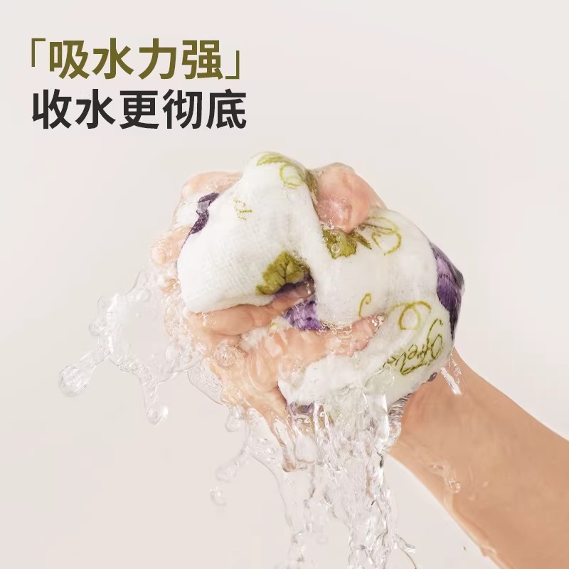 抹布、百洁布、洗碗巾实物图