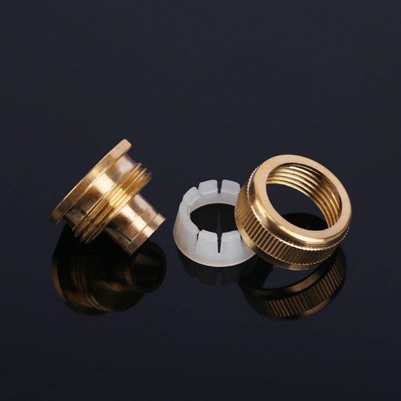 厂家供应铜新款标准接4分内牙水管接头量大从优产品图