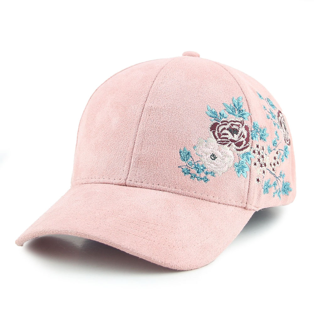 Cross-border contract manufacturing factory custom logo embroidered baseball caps for women, simple outdoor spring and autumn embroidered sunshade baseball caps for men Item Picture