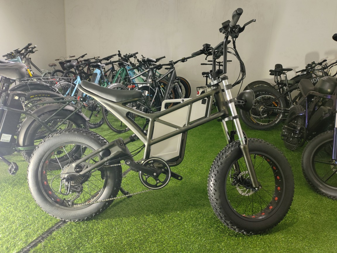 Lithium battery-powered electric mountain bikes, dual-battery off-road racing bikes for the opposite sex