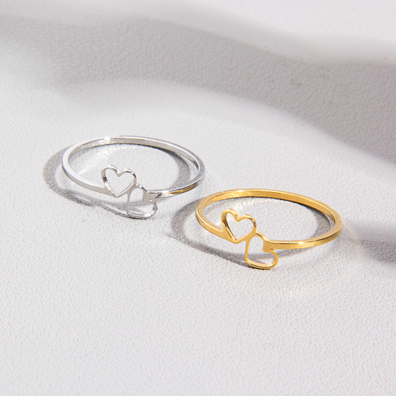 戒指/情侣戒指/戒指空托/对戒情侣个性/纯银戒指细节图