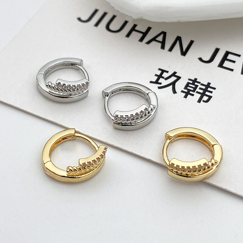 饰品/耳环/耳饰/耳钉银针/中古饰品产品图