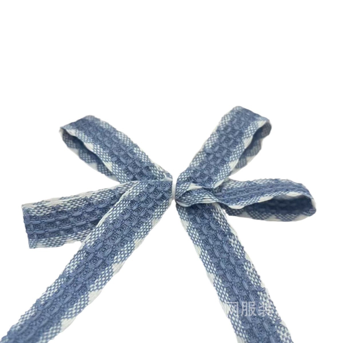 Venta caliente 1cm waffle plaid cinta adornos para el pelo tocados clips para el cabello zapatos sombreros ropa arcos accesorios Item Picture