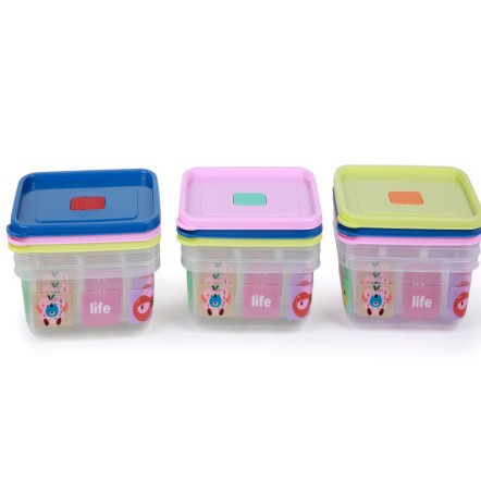 Mini fresh-keeping box, meal replacement fruit salad box, small fruit meal box, baby food storage box, packaging and sealing box Specification image
