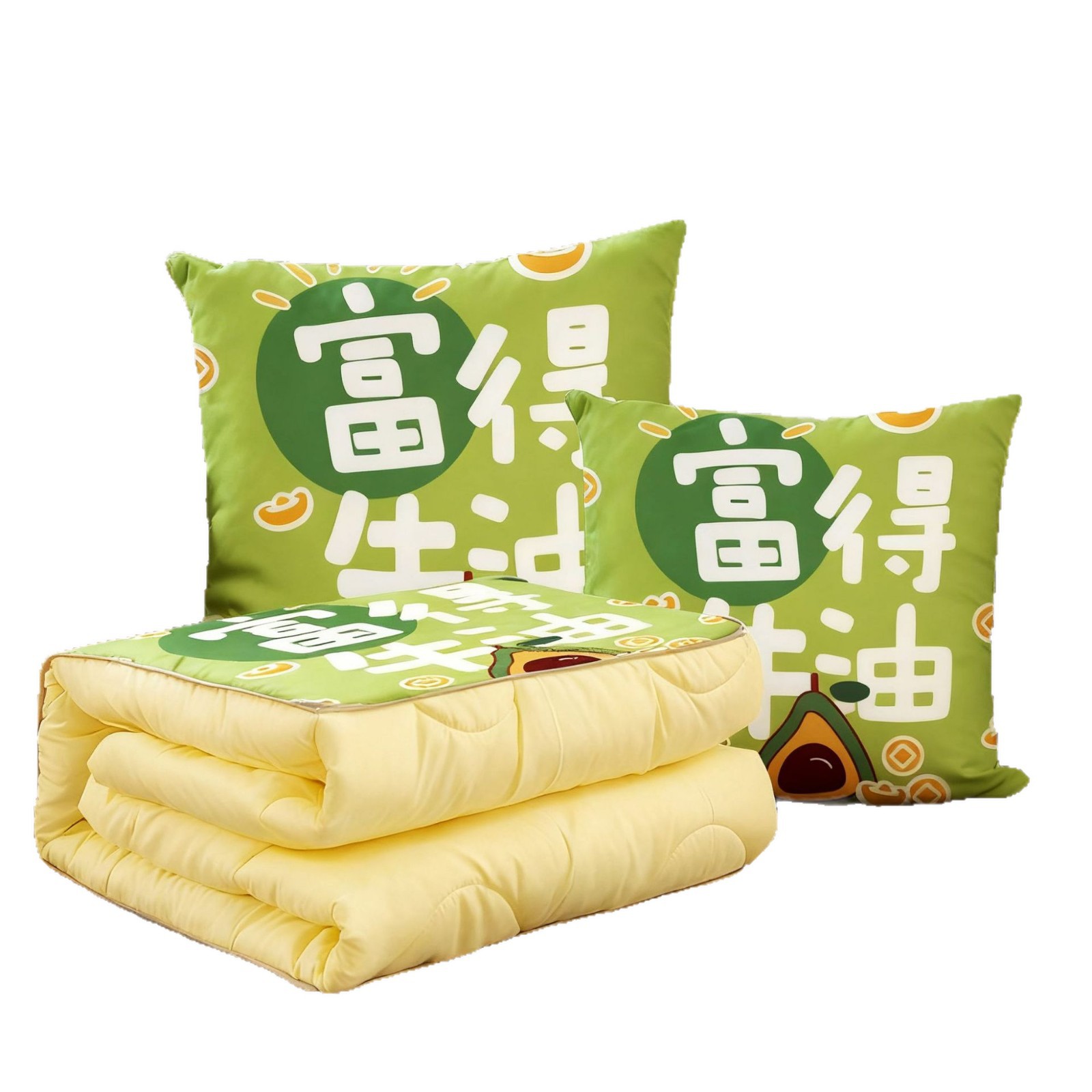 抱枕/抱枕毯/抱枕被/抱枕靠垫/抱枕毯子白底实物图