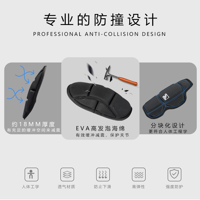组合运动护具实物图