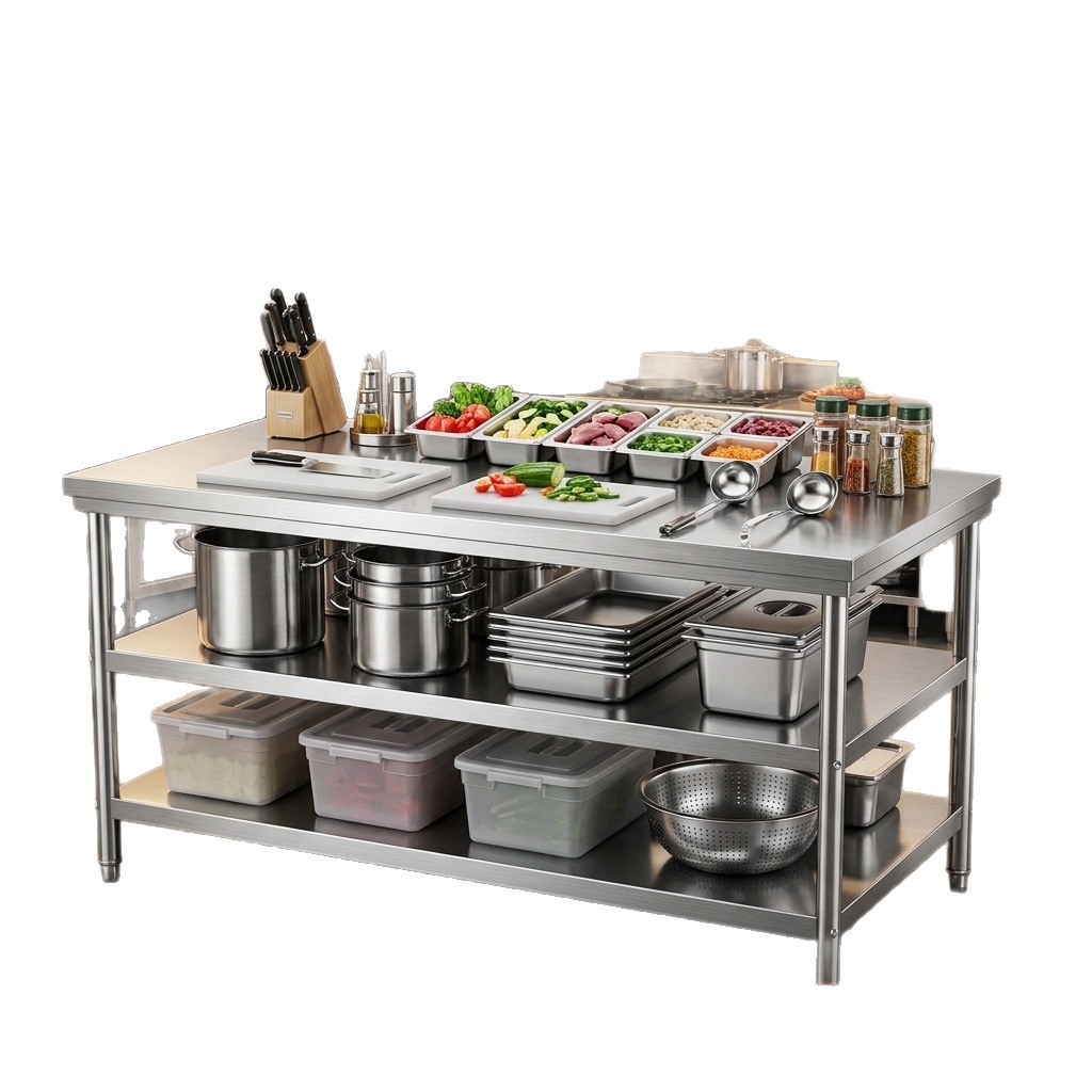 Commercial kitchen stainless steel workbench bone sawing machine, milk tea and tea leaf hand-cranked food grinder Item Picture