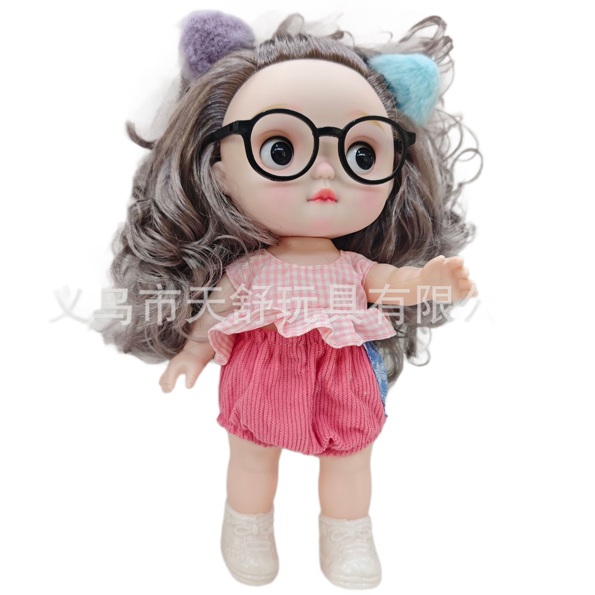 哭哭马/泡泡玛特/笑笑马/蛋仔派对/丑萌白底实物图