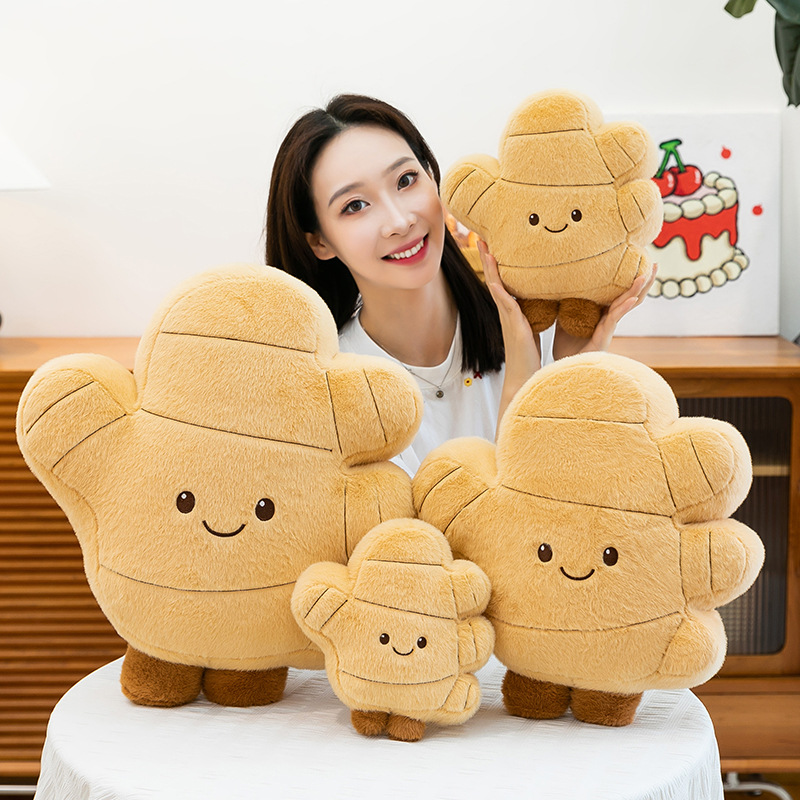 Creative cartoon ginger plush toy, funny sleeping pillow, soothing doll as a gift for girls and children Specification image