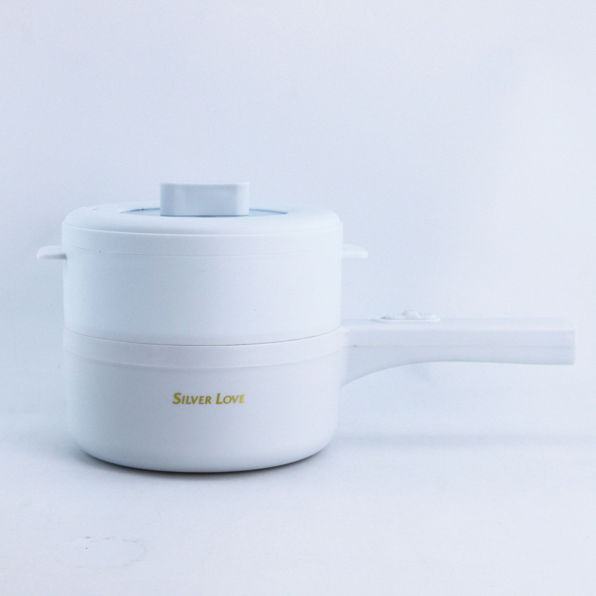 Foreign trade export multi-functional electric cooking pot mini single-handle small household appliance household kitchen double-speed single-layer European standard non-stick pan Z209 Specification image