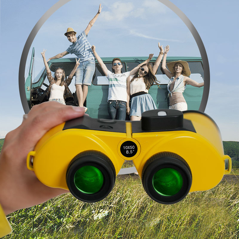 Habo 10X50 Compass Binoculars For Outdoor Low-Light Night Vision Navigation Distance Measurement And Bird Watching Application Scenario