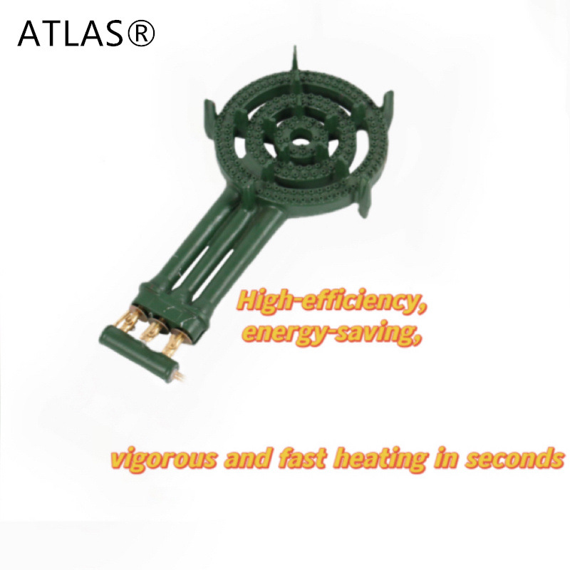 C40 fierce stove head, cast iron three-ring multi-hole gas stove head, liquefied gas stove, single stove, outdoor picnic stove for export Application Scenario