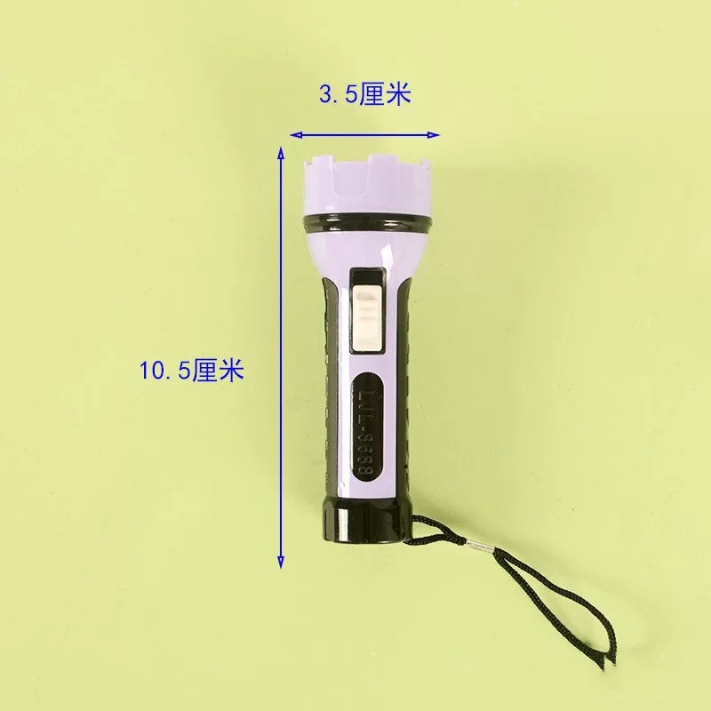 Children's toys, LED flashlights, emergency lights, dimming flashlights, colorful plastic small lighting, party toys Application Scenario