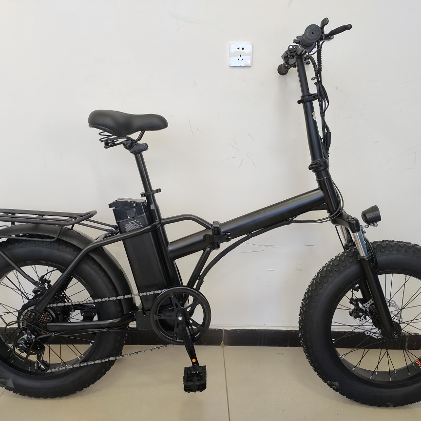 ebike Factory's 20-inch folding snow fat tire electric-assisted bicycle for adult variable speed transportation, a new energy long-lasting model Specification image