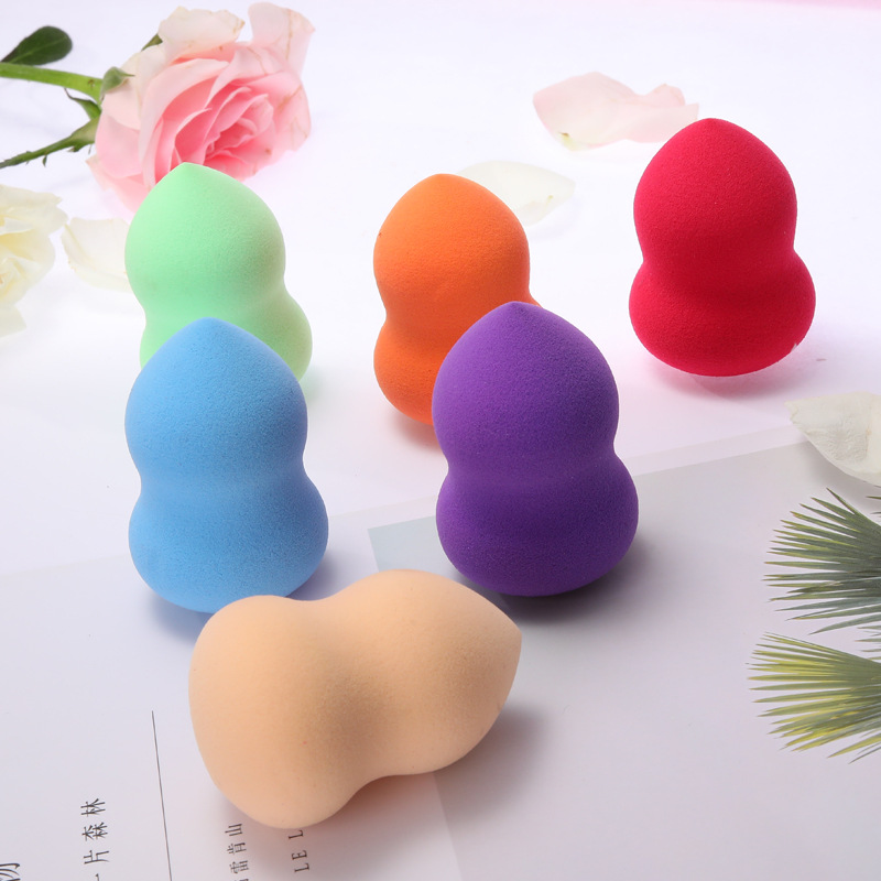 Hydrophilic gourd powder puff, makeup egg cushion, non-latex water drop powder puff, makeup brush, makeup sponge, beauty egg