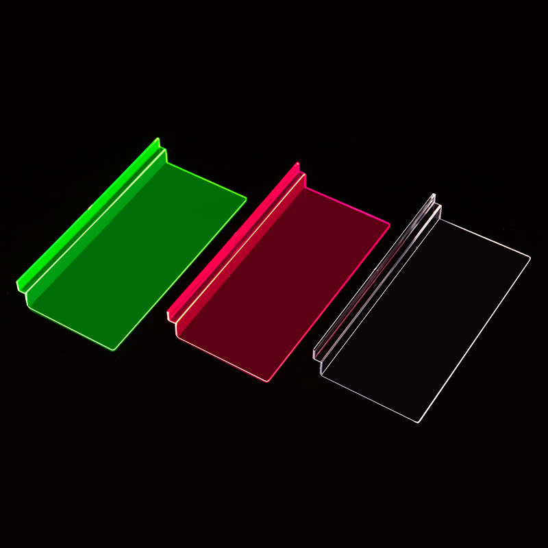 Plastic transparent shoe display stands for clothing stores, shoe stores, specialty stores, sports shoes, shoe supports, straight boards, and slot boards Specification image