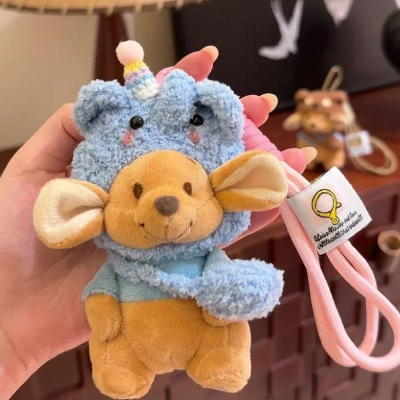 Kangaroo Dongdi Little Bean plush toy bag pendant car keychain as a birthday gift for my girlfriend and best friend Little Bean Application Scenario