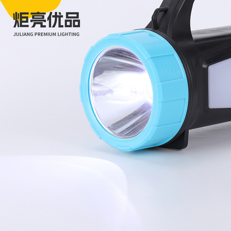 New product JY-1169T wholesale flashlight, high-intensity outdoor long-range portable lamp, LED side light Application Scenario