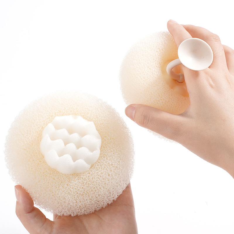 Sunflower bath ball, dual-purpose for scrubbing, bath ball, sponge sponge, suction cup bath ball, high-end and won't fall apart Application Scenario