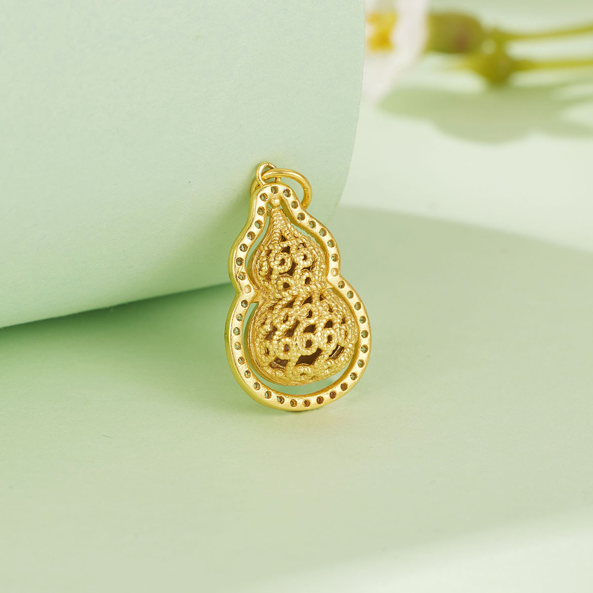 葫芦/铜葫芦/五帝钱/葫芦手串/葫芦隔珠细节图