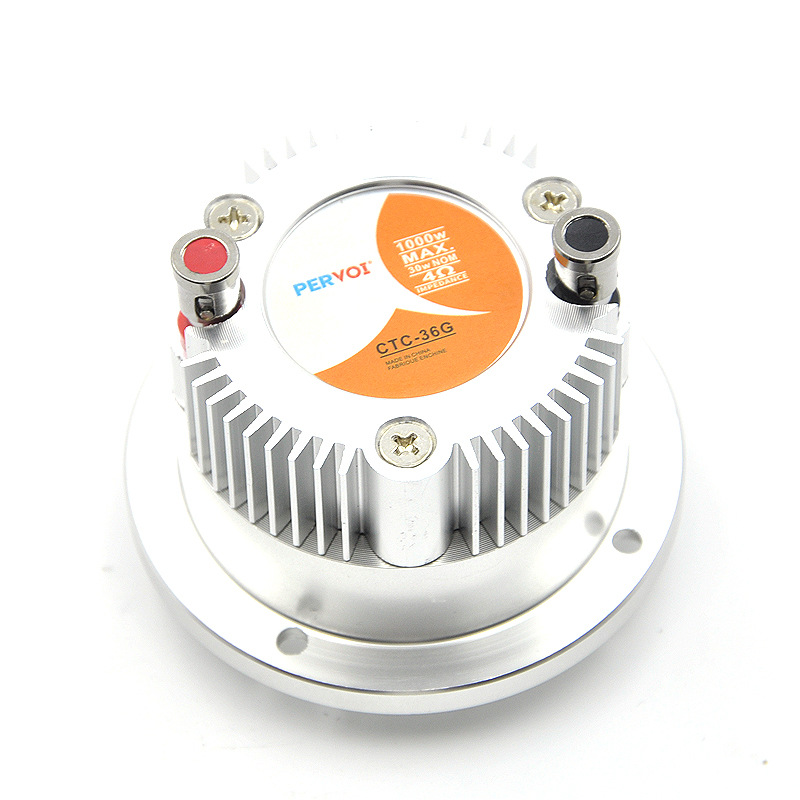 Pevol cross-border car bullet head aluminum tweeter, universal horn, car speaker, circular speaker Specification image