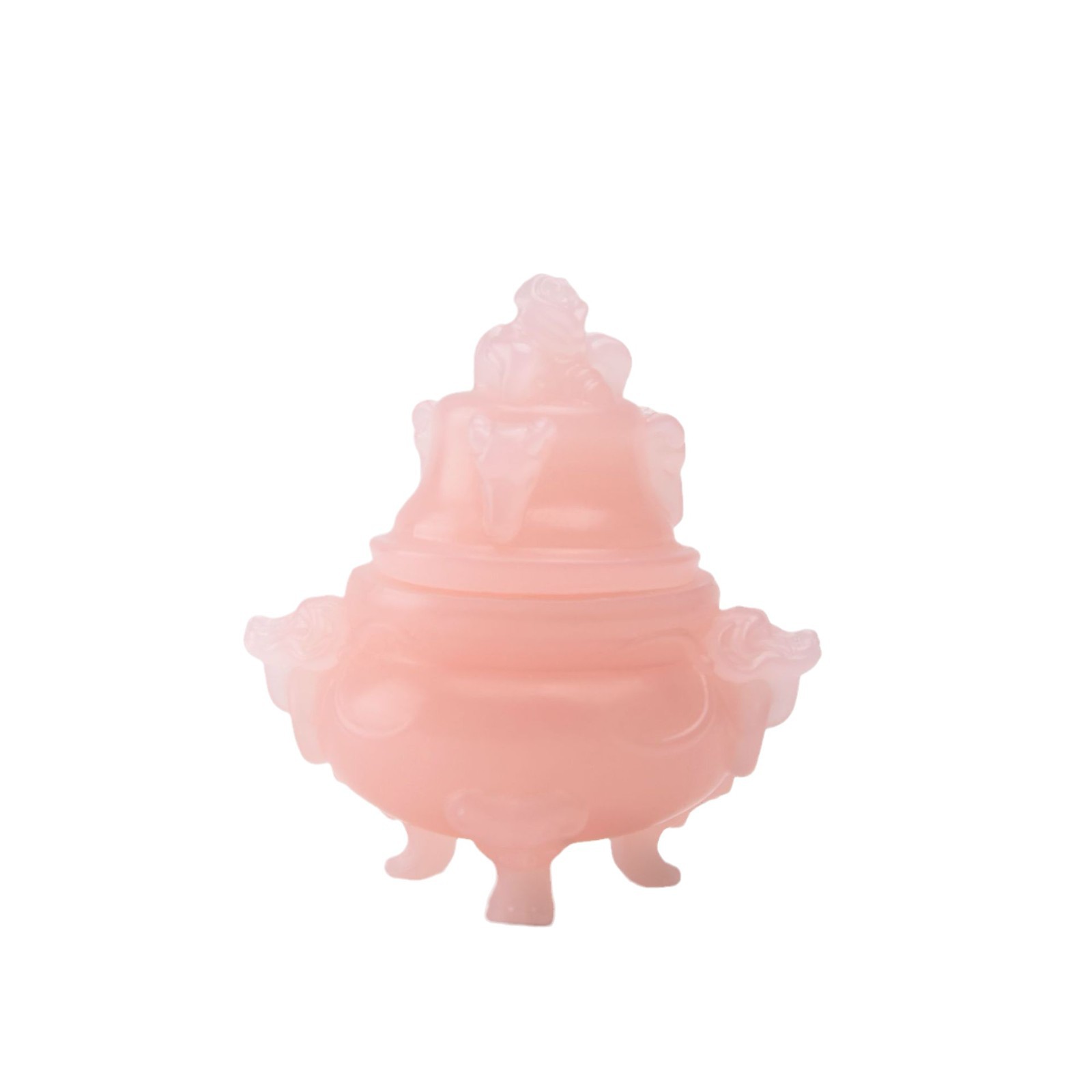 Powder crystal double-ear stove, small powder stove, traditional Chinese style aromatherapy home gift, cultural creation type candle gift box, souvenir, cross-border fragrance Item Picture