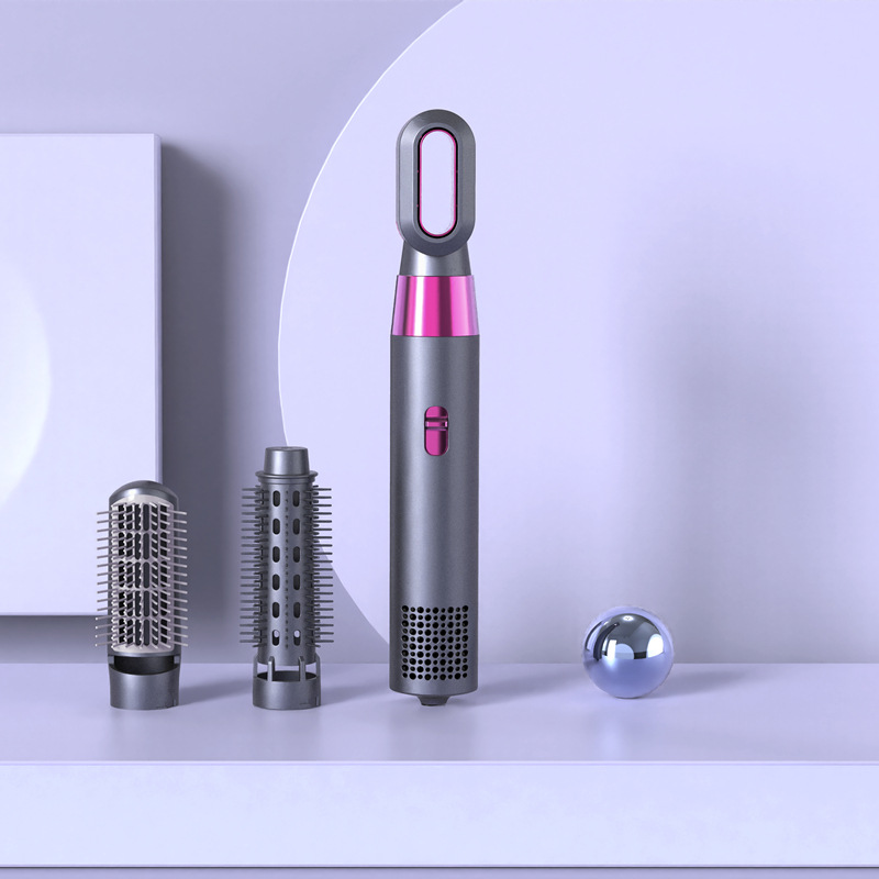 Cross-border bestseller: Hair dryer, straightening comb, electric curling iron, hot air dryer, three-in-one machine, negative ion, US and European standard M141 Specification image