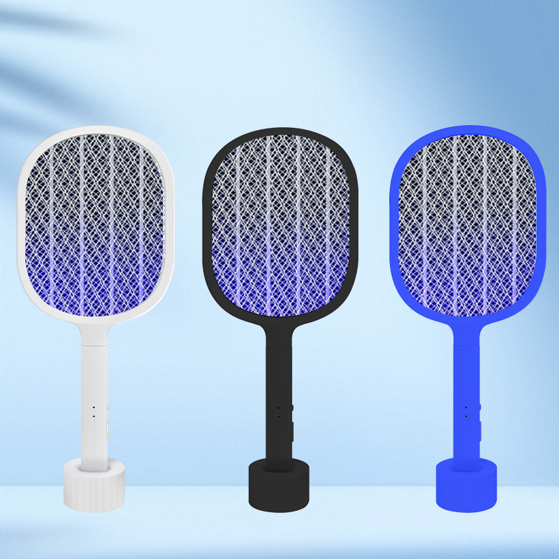 Hot-selling household electric mosquito swatters, rechargeable mosquito killer swatters, mosquito killer lamps, two-in-one fully automatic mosquito attraction and repellent devices are available for wholesale details Picture