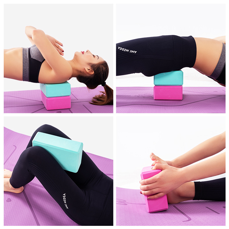 Yoga bricks, genuine high-density yoga products, beginner foam bricks, children's dance practice yoga bricks details Picture