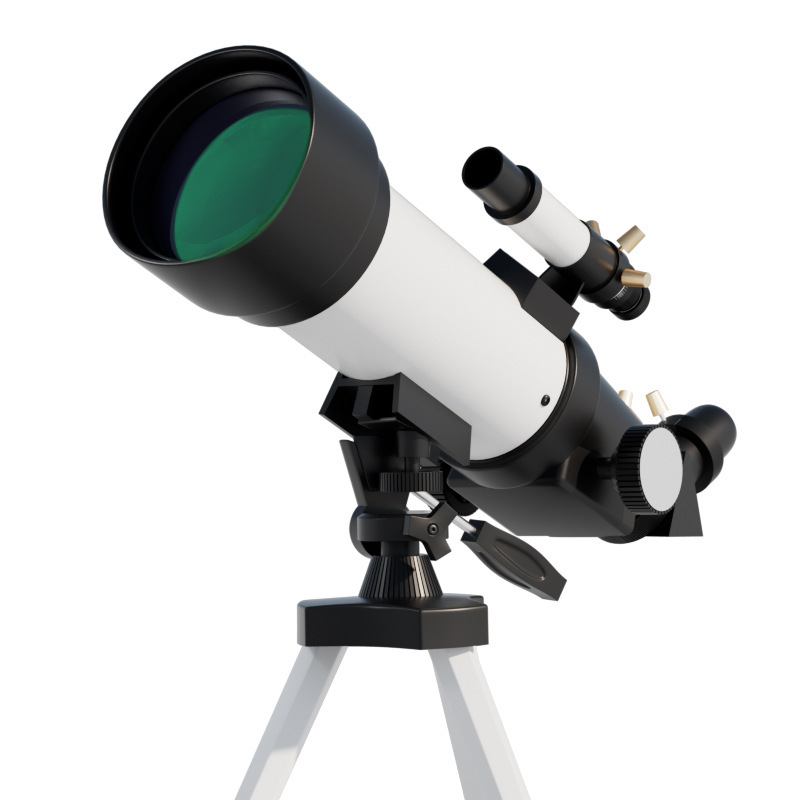 Habo/ Habo F70400 Astronomical Telescope White And Black High-Definition High-Power Star And Moon Observation Telescope Gift Item Picture