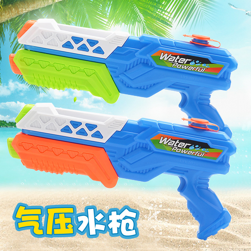 水枪/玩具/玩沙，戏水/脉冲水枪电动/戏水枪儿童沙滩产品图