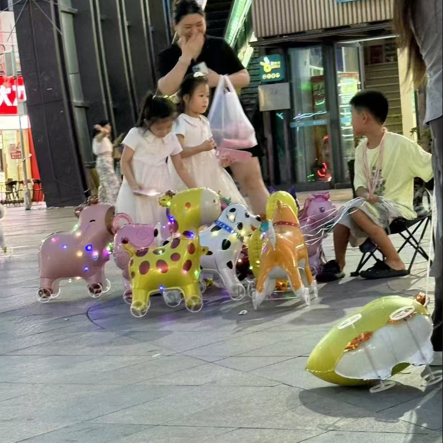 玩具/波波球批发/带轮子气球/自爆手雷玩具/鞭炮自爆手雷产品图