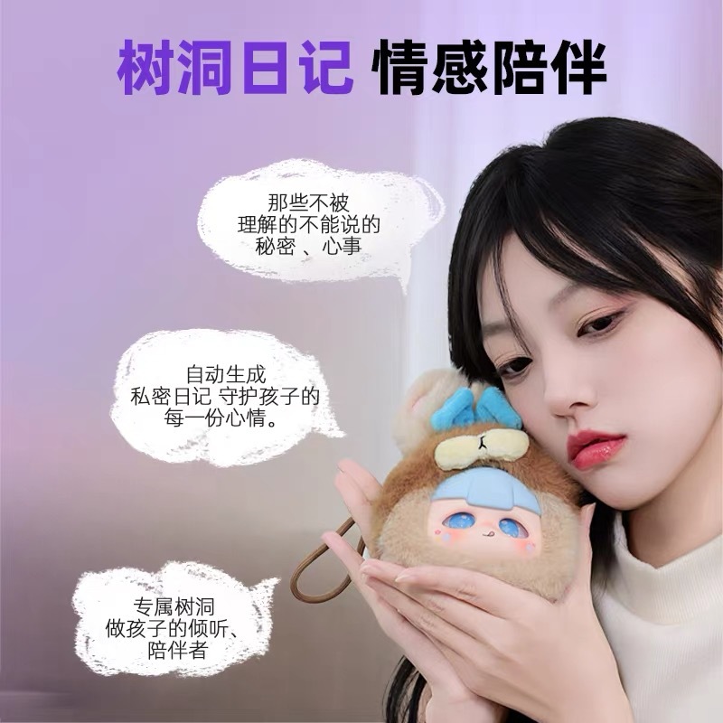 The official Silent AI Dream Guardian series blind box animal plush toy girl gift trendy party Application Scenario
