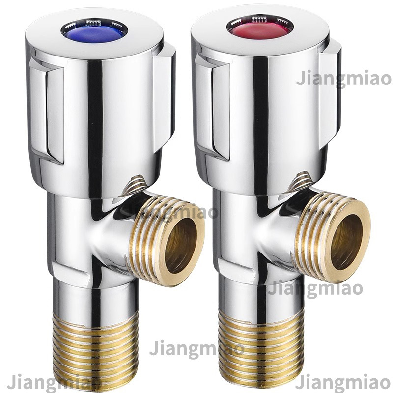 All-copper Angle valve, anti-rust Angle valve for toilet and water heater inlet, wholesale of fine copper thickened explosion-proof Angle valve for household engineering Item Picture
